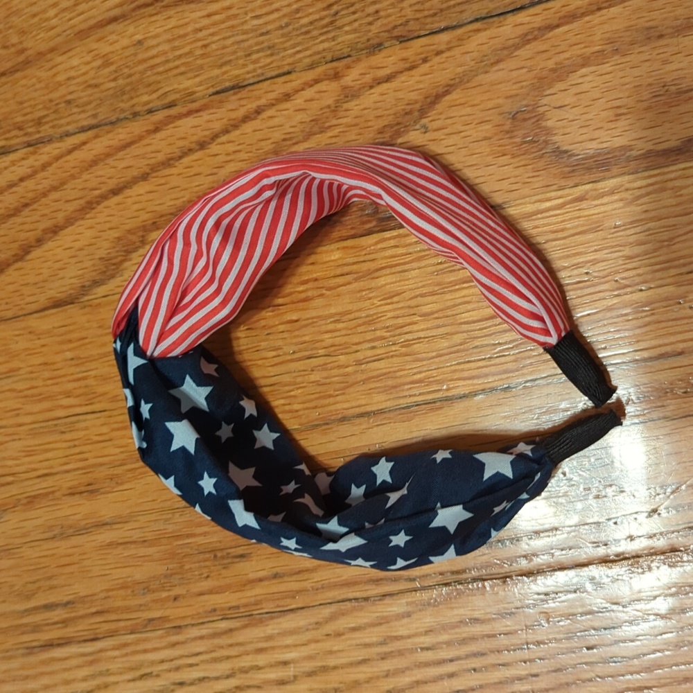 American Flag Head Band